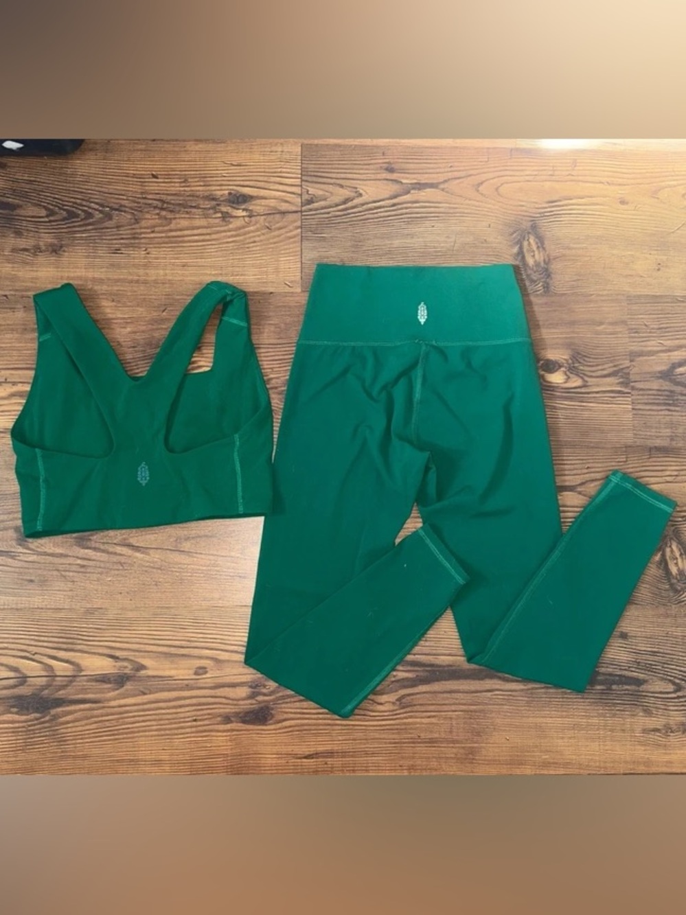 Like new FP Movement sports bra and leggings set